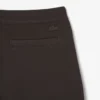 Pantaloni a pieghe in piqué da uomo dalla vestibilità ampia Pantaloni a pieghe in piqué da uomo dalla vestibilità ampia