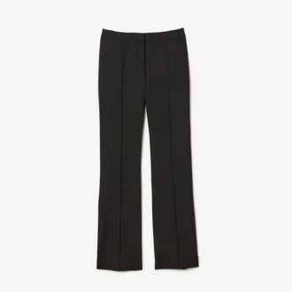 Pantaloni a zampa da donna a vita alta