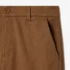 Pantaloni cargo da uomo in cotone a vestibilità dritta Pantaloni cargo da uomo in cotone a vestibilità dritta