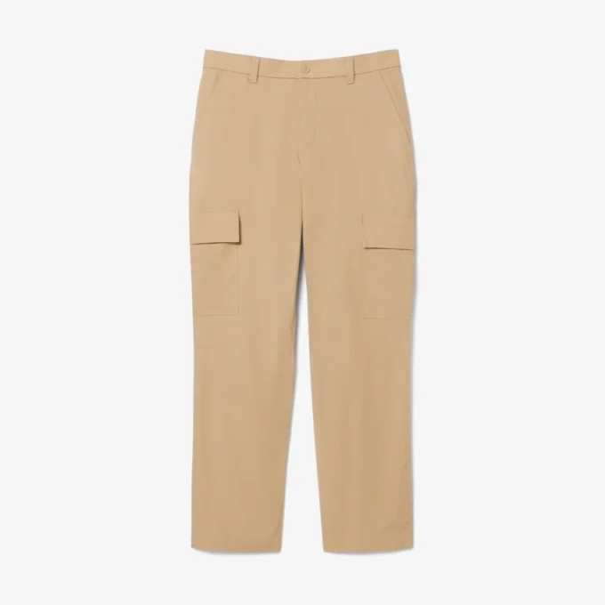 Pantaloni cargo da uomo in cotone leggero, vestibilità regolare Pantaloni cargo da uomo in cotone leggero, vestibilità regolare