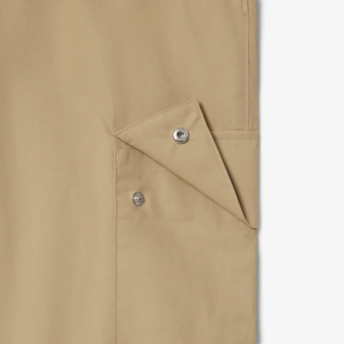 Pantaloni cargo da uomo in cotone leggero, vestibilità regolare Pantaloni cargo da uomo in cotone leggero, vestibilità regolare