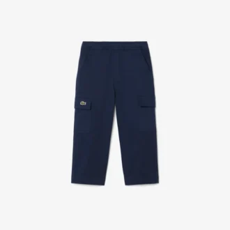 Pantaloni cargo in twill di cotone
