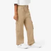 Pantaloni cargo in twill di cotone da bambina Pantaloni cargo in twill di cotone da bambina