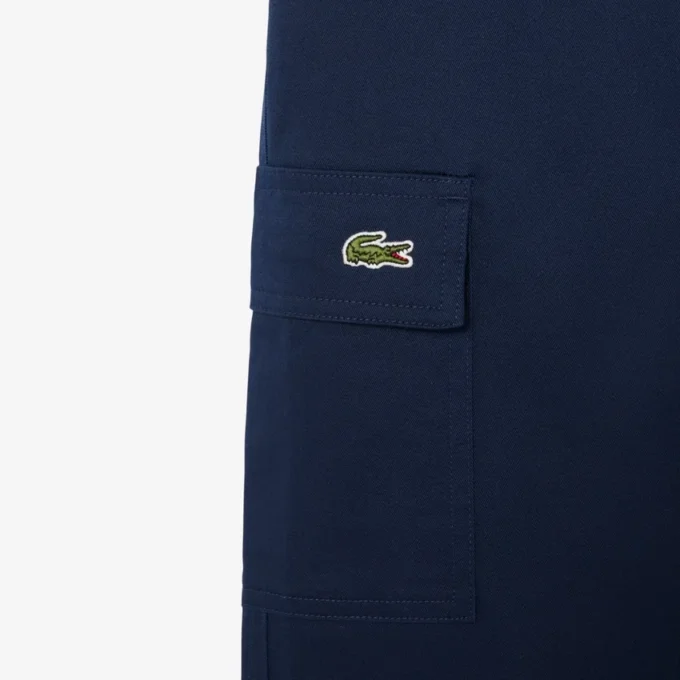 Pantaloni cargo in twill di cotone da bambino Pantaloni cargo in twill di cotone da bambino