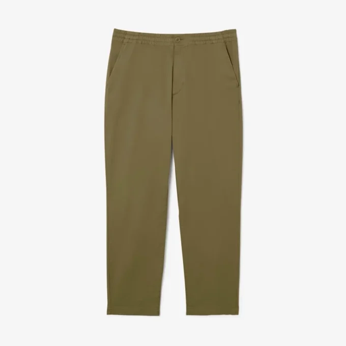 Pantaloni chino da uomo in cotone dalla vestibilità regolare Pantaloni chino da uomo in cotone dalla vestibilità regolare