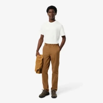 Pantaloni chino da uomo in cotone, vestibilità regolare