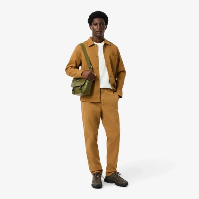 Pantaloni chino da uomo in cotone, vestibilità regolare Pantaloni chino da uomo in cotone, vestibilità regolare