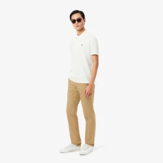 Pantaloni chino da uomo in cotone, vestibilità regolare