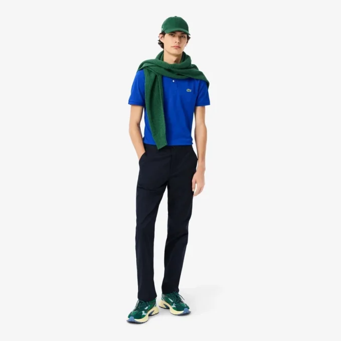 Pantaloni chino da uomo in cotone, vestibilità regolare Pantaloni chino da uomo in cotone, vestibilità regolare