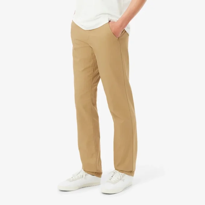 Pantaloni chino da uomo in cotone, vestibilità regolare Pantaloni chino da uomo in cotone, vestibilità regolare