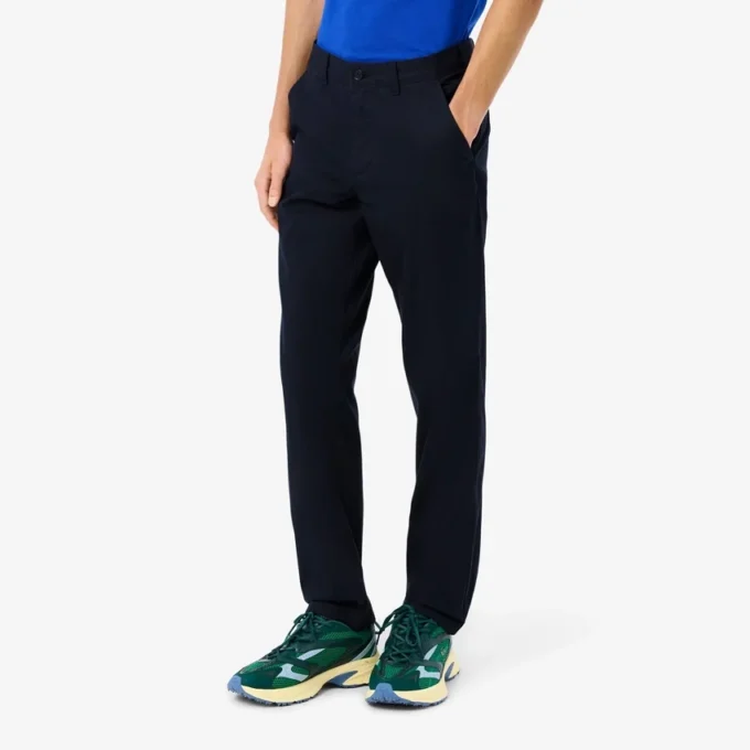 Pantaloni chino da uomo in cotone, vestibilità regolare Pantaloni chino da uomo in cotone, vestibilità regolare