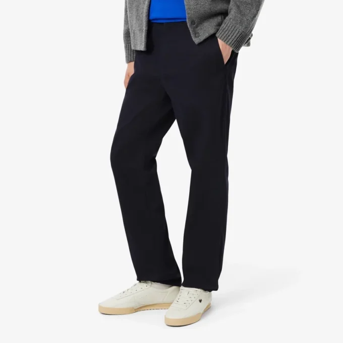 Pantaloni chino da uomo in cotone, vestibilità regolare Pantaloni chino da uomo in cotone, vestibilità regolare