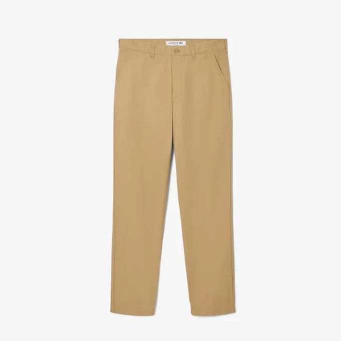 Pantaloni chino da uomo in cotone, vestibilità regolare Pantaloni chino da uomo in cotone, vestibilità regolare