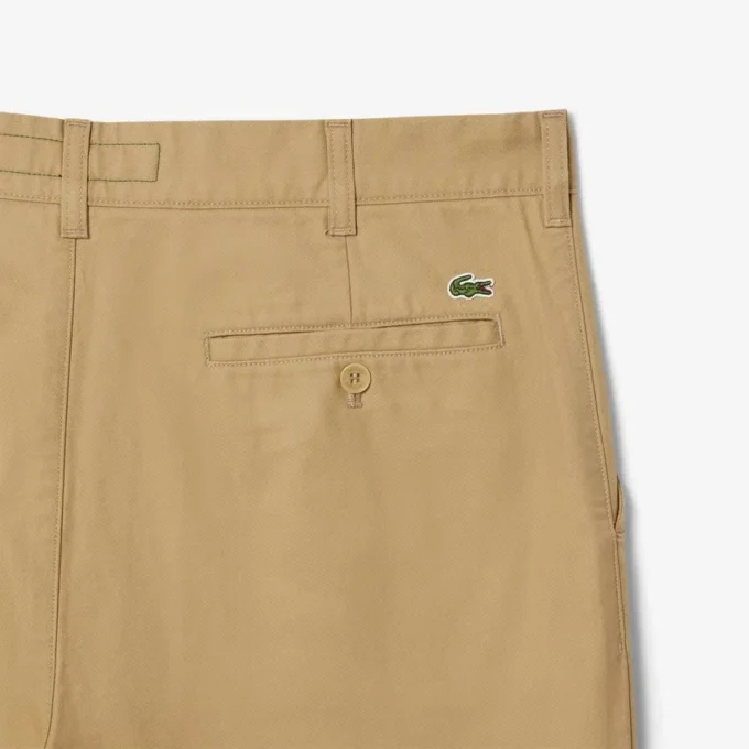 Pantaloni chino da uomo in cotone, vestibilità regolare Pantaloni chino da uomo in cotone, vestibilità regolare