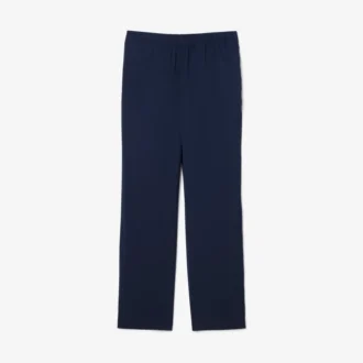 Pantaloni chino da uomo in flanella di lana, vestibilità regolare