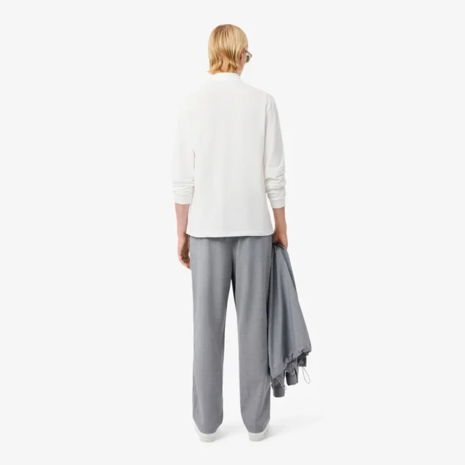 Pantaloni chino da uomo in flanella di lana, vestibilità regolare Pantaloni chino da uomo in flanella di lana, vestibilità regolare