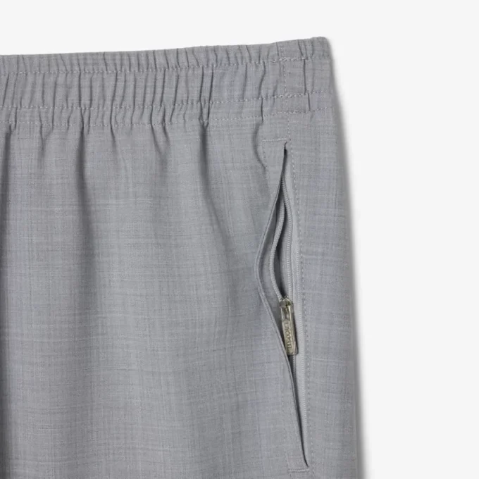 Pantaloni chino da uomo in flanella di lana, vestibilità regolare Pantaloni chino da uomo in flanella di lana, vestibilità regolare