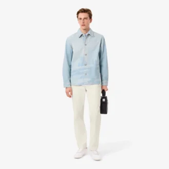 Pantaloni chino da uomo in velluto a coste, vestibilità regolare