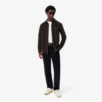 Pantaloni chino da uomo in velluto a coste, vestibilità regolare