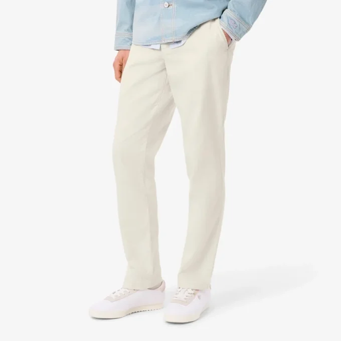 Pantaloni chino da uomo in velluto a coste, vestibilità regolare Pantaloni chino da uomo in velluto a coste, vestibilità regolare