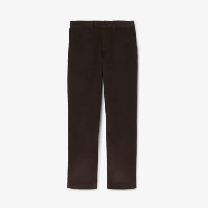 Pantaloni chino da uomo in velluto a coste, vestibilità regolare Pantaloni chino da uomo in velluto a coste, vestibilità regolare