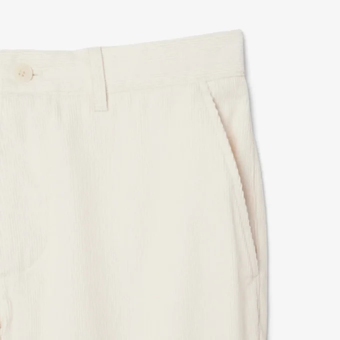 Pantaloni chino da uomo in velluto a coste, vestibilità regolare Pantaloni chino da uomo in velluto a coste, vestibilità regolare