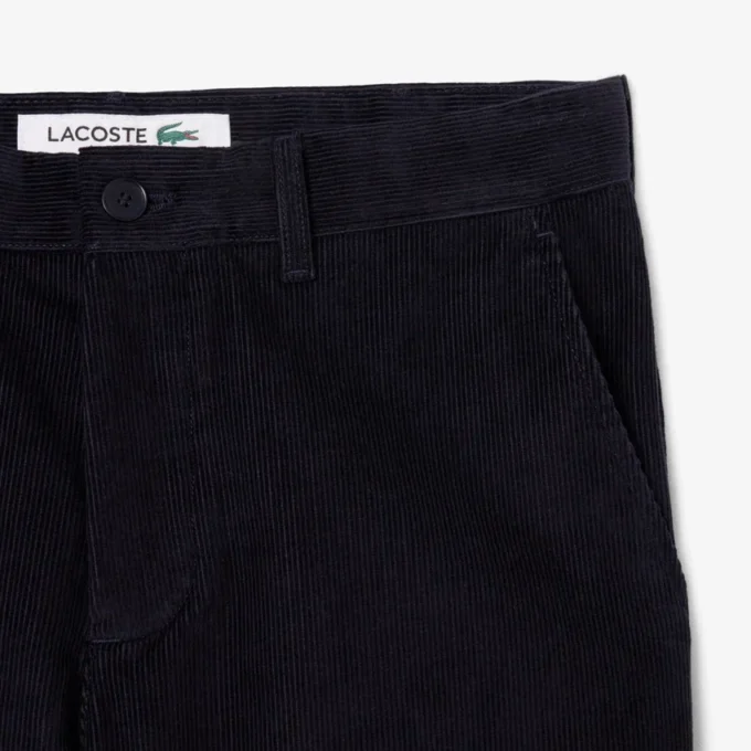 Pantaloni chino da uomo in velluto a coste, vestibilità regolare Pantaloni chino da uomo in velluto a coste, vestibilità regolare