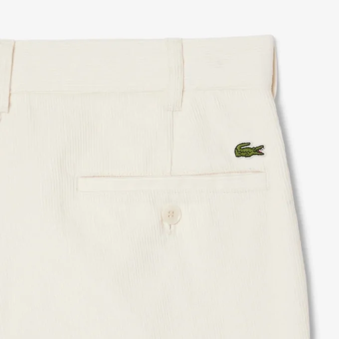 Pantaloni chino da uomo in velluto a coste, vestibilità regolare Pantaloni chino da uomo in velluto a coste, vestibilità regolare