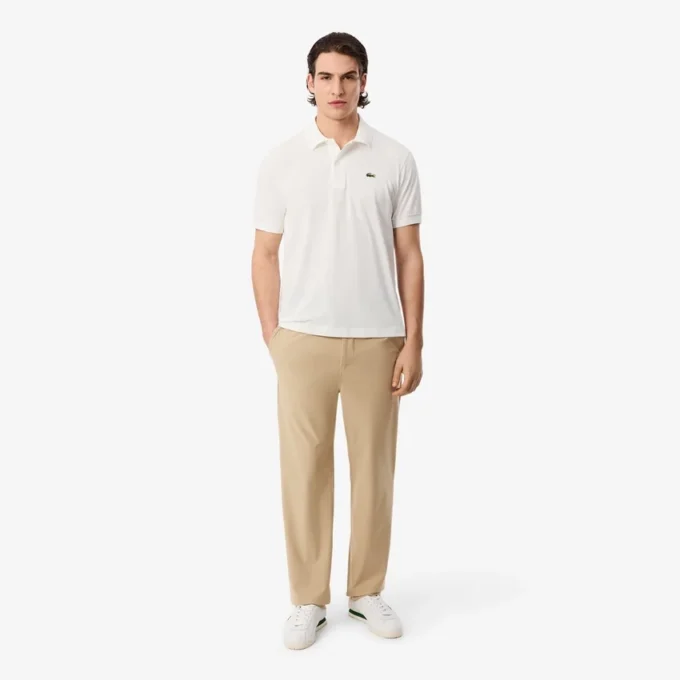 Pantaloni chino elasticizzati a vestibilità regolare Pantaloni chino elasticizzati a vestibilità regolare