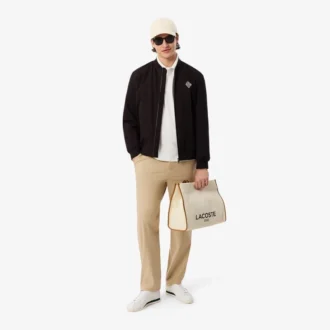 Pantaloni chino elasticizzati a vestibilità regolare