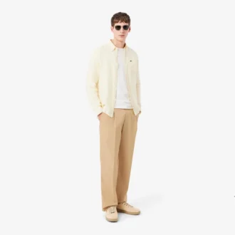 Pantaloni chino in cotone dalla vestibilità dritta