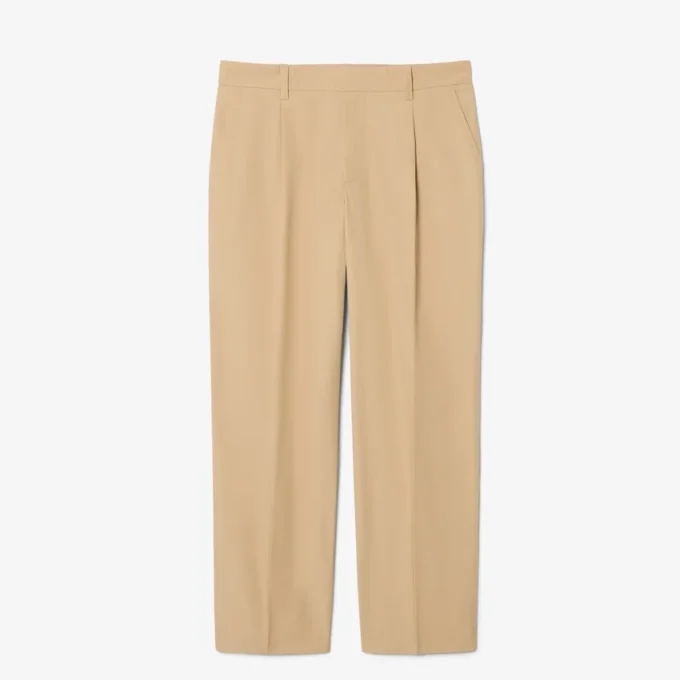 Pantaloni chino in cotone dalla vestibilità dritta Pantaloni chino in cotone dalla vestibilità dritta