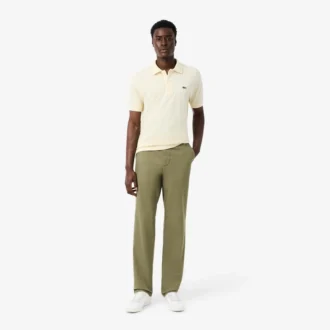 Pantaloni chino in cotone dalla vestibilità regolare