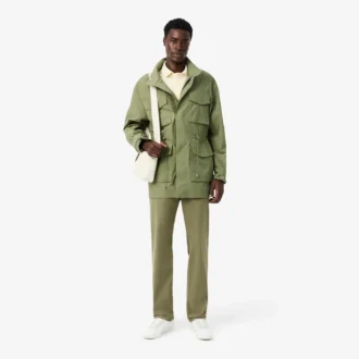 Pantaloni chino in cotone dalla vestibilità regolare