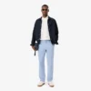 Pantaloni chino in cotone dalla vestibilità regolare Pantaloni chino in cotone dalla vestibilità regolare
