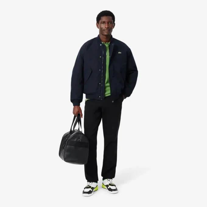 Pantaloni chino in cotone dalla vestibilità regolare Pantaloni chino in cotone dalla vestibilità regolare