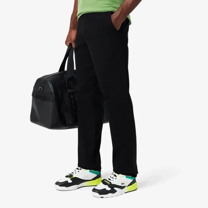 Pantaloni chino in cotone dalla vestibilità regolare Pantaloni chino in cotone dalla vestibilità regolare