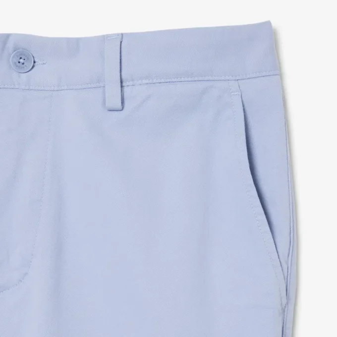 Pantaloni chino in cotone dalla vestibilità regolare Pantaloni chino in cotone dalla vestibilità regolare