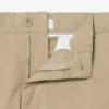 Pantaloni chino in cotone dalla vestibilità regolare Pantaloni chino in cotone dalla vestibilità regolare