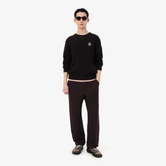 Pantaloni chino in lino dalla vestibilità regolare