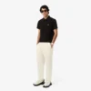 Pantaloni chino in lino dalla vestibilità regolare