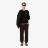 Pantaloni chino in lino dalla vestibilità regolare Pantaloni chino in lino dalla vestibilità regolare