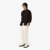 Pantaloni chino in lino dalla vestibilità regolare