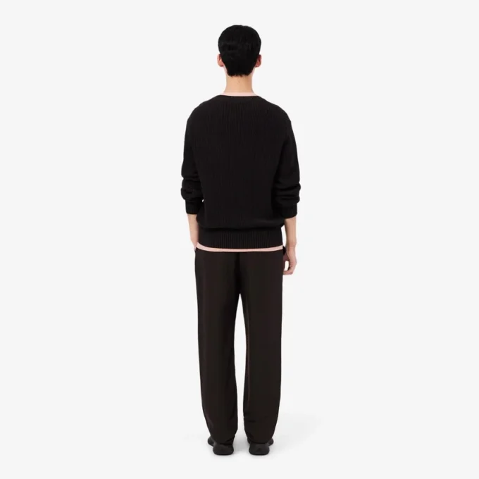 Pantaloni chino in lino dalla vestibilità regolare Pantaloni chino in lino dalla vestibilità regolare