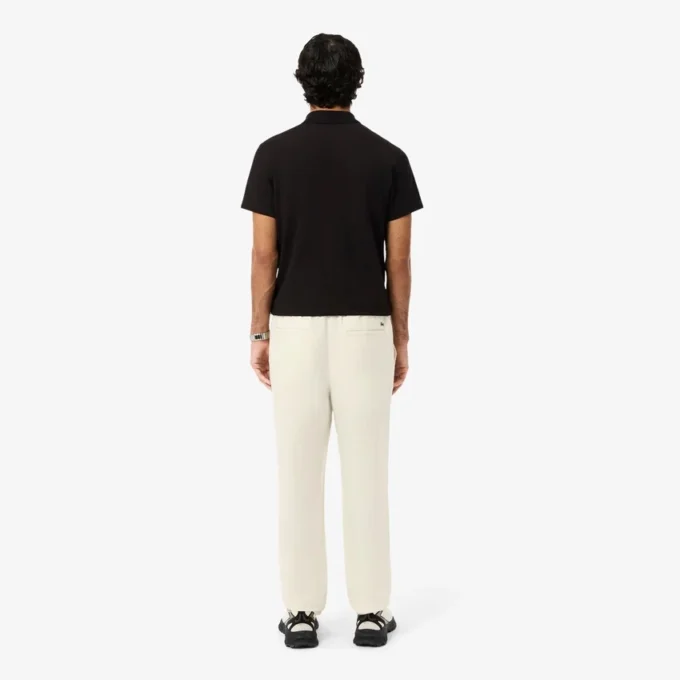 Pantaloni chino in lino dalla vestibilità regolare
