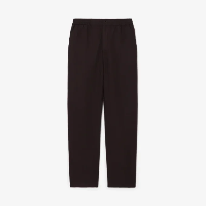 Pantaloni chino in lino dalla vestibilità regolare Pantaloni chino in lino dalla vestibilità regolare