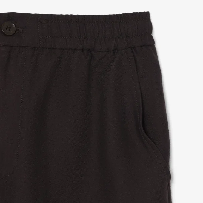 Pantaloni chino in lino dalla vestibilità regolare Pantaloni chino in lino dalla vestibilità regolare