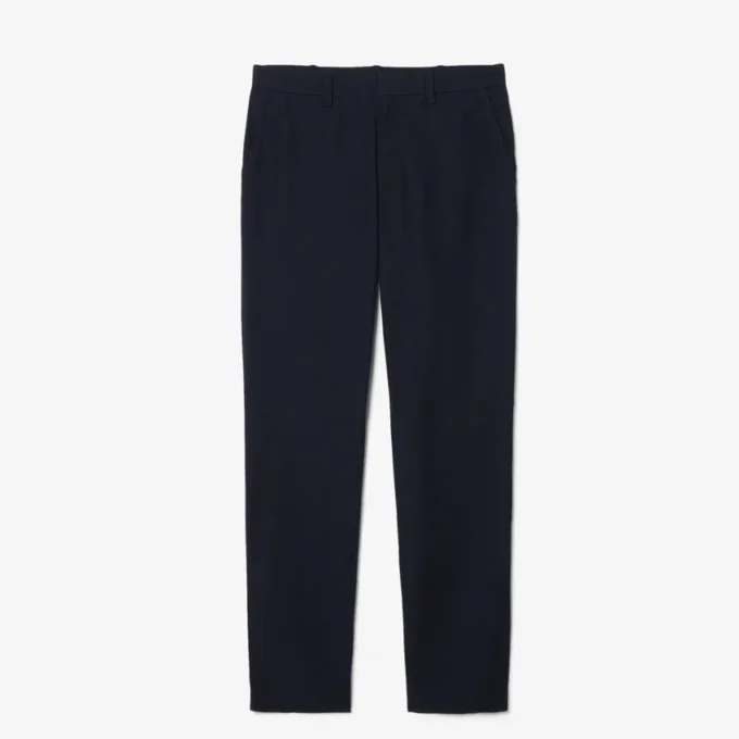 Pantaloni chino in twill di cotone a vestibilità regolare Pantaloni chino in twill di cotone a vestibilità regolare