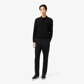 Pantaloni chino in twill di cotone a vestibilità regolare