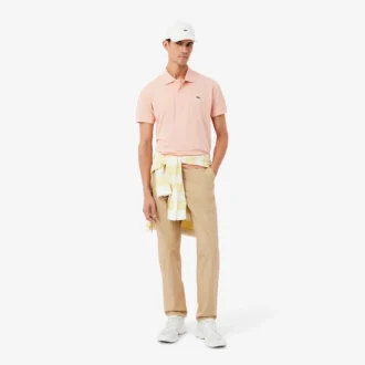 Pantaloni chino in twill di cotone a vestibilità regolare